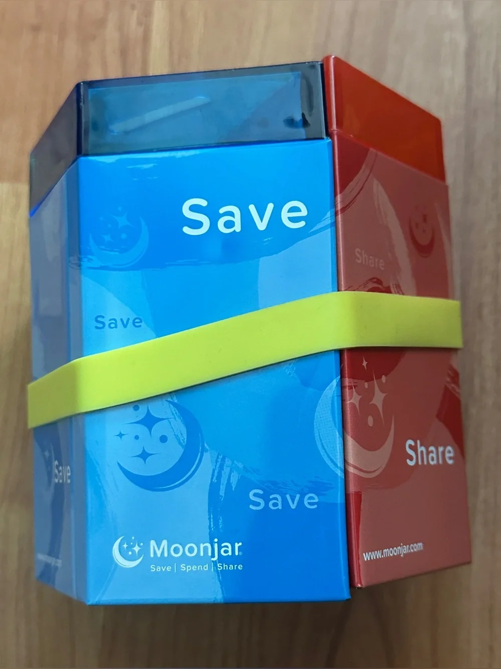 Moon Jar Kids Money Bank Save Spend Share